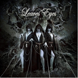 Leaves Eyes Myths Of Fate BLUE BLACK SPLATTER VINYL LP