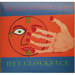 Elvis Costello Hey Clockface (Transparent Red Vinyl) Vinyl LP