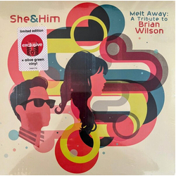 She & Him Melt Away: A Tribute To Brian Wilson (Oliver Green Vinyl) Vinyl LP