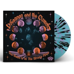 Shannon & The Clams Moon Is In The Wrong Place BLUE NEON PINK BLACK SPLATTER VINYL INDIES VINYL LP