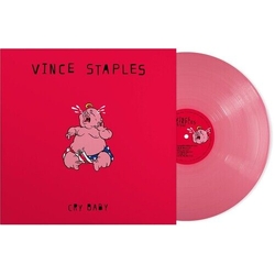 Vince Staples Cry Baby OPAQUE HOT PINK VINYL LP