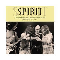 Spirit Live At Paramount Theatre. Seattle. Wa. December 31St. 1971 Vinyl LP