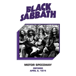 Black Sabbath Motor Speedway. Ontario. Ca June 4. 1974 VINYL LP