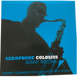 Sonny Rollins Saxophone Colossus (Blue Vinyl) Vinyl LP