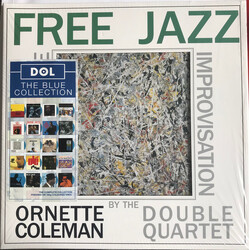Ornette Coleman Double Quartet Free Jazz (Blue Vinyl) Vinyl LP