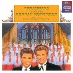 Everly Brothers And The Boys Town Choir Christmas With The Everly Brothers COLOURED VINYL LP