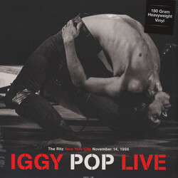 Iggy Pop Live (The Ritz New York City November 14, 1986) Vinyl 2 LP