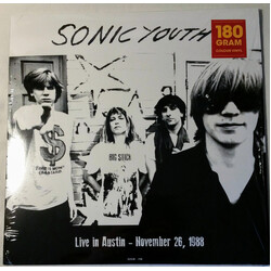 Sonic Youth Live In Austin – November 26, 1988 Vinyl LP