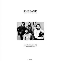 The Band Live At The Palladium, NYC September 18, 1976 Vinyl 2 LP