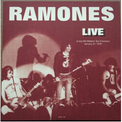 Ramones Live At The Old Waldorf, San Francisco January 31, 1978 Vinyl LP