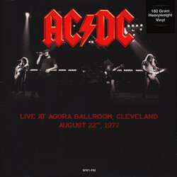Ac/Dc Live In Cleveland August 22 1977 (Orange Vinyl) Vinyl LP