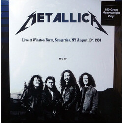 Metallica Live At Winston Farm Saugerties Ny August 13 1994 (Orange Vinyl) Vinyl LP