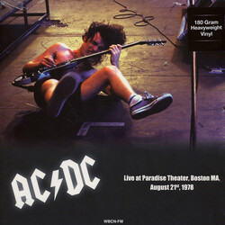 Ac/Dc Paradise Theater Boston Ma August 21St 1978 (Blue Vinyl) Vinyl LP