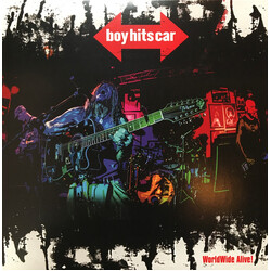 Boy Hits Car Worldwide Alive (Red Vinyl) Vinyl LP