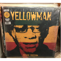 Yellowman Reggae Freedom YELLOW VINYL LP