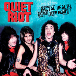 Quiet Riot Metal Health BANG YOUR HEAD BLUE VINYL 7INCH