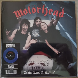 Motorhead Train Kept A-Rollin BLUE VINYL 7INCH