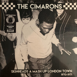 Cimarons Skinheads A Mash Up London Town 1970-1971 (Black/White Splatter Vinyl) Vinyl LP