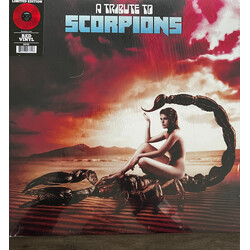 Various Artists A Tribute To Scorpions RED VINYL LP