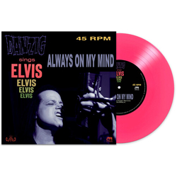 Danzig Always On My Mind PINK VINYL 7INCH