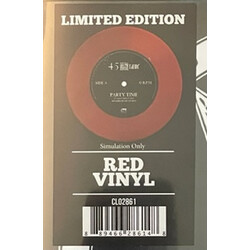 45 Grave Party Time (Red Vinyl) Vinyl 7"