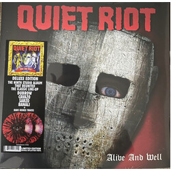 Quiet Riot Alive And Well (Red/Black Splatter Vinyl) Vinyl LP
