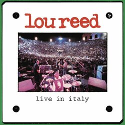 Lou Reed Live In Italy Vinyl LP