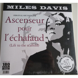 Miles Davis Ascenseur Pour L'Échafaud (Lift To The Scaffold) Vinyl LP
