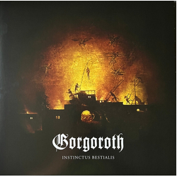 Gorgoroth Instinctus Bestialis ORANGE BLACK MARBLED VINYL LP