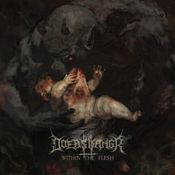 Doedsvangr Within The Flesh BONE BROWN SWIRL VINYL LP
