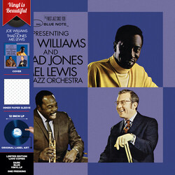 Joe Williams Presenting Joe Williams & Thad Jones BLUE VINYL LP