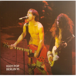 Iggy Pop Berlin 91 AMBER CLEAR VINYL LP RSD 2022