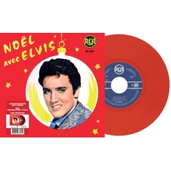 Elvis Presley Ep Etranger No12 - Noel Avec Elvis (Red Vinyl) Vinyl 7"