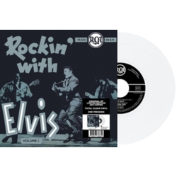 Elvis Presley Ep Etranger Ndeg19 - Rockin With Elvis VOLUME I BELGIUM CLEAR VINYL 7INCH