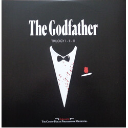 City Of Prague Philharmonic Orchestra The Godfather Trilogy (Red/White Splatter Vinyl) Vinyl LP