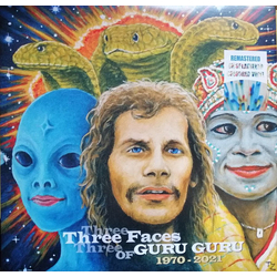 Guru Guru Three Faces Of Guru Guru SPLATTER VINYL LP