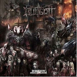 Blutgott Enemy Of Mankind DEBAUCHERY VERSION VINYL LP