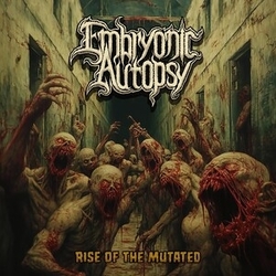 Embryonic Autopsy Rise Of The Mutated RED BLACK SPLATTER VINYL LP