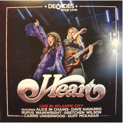 Heart Live In Atlantic City Vinyl 2 LP