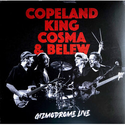 Copeland King Cosma & Belew Gizmodrome Live Vinyl LP