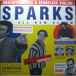 Sparks Gratuitous Sax & Senseless Violins Vinyl LP