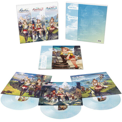 Various Artists Atelier Ryza Trilogy CLEAR SKY BLUE MARBLE VINYL LP