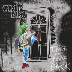 Gimp Fist Take The Power Back YELLOW BLACK ATOMIC VINYL LP