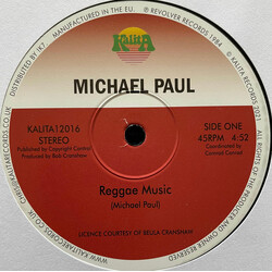 Michael Paul Reggae Music VINYL 12INCH