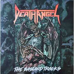 Death Angel The Bastard Tracks (Springtime Green / Dark Grey Splatter Vinyl) Vinyl LP