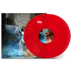 Fifth Angel When Angels Kill TRANSPARENT RED VINYL LP