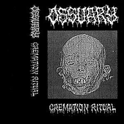 Ossuary Cremation Ritual WHITE BLACK MARBLE VINYL LP