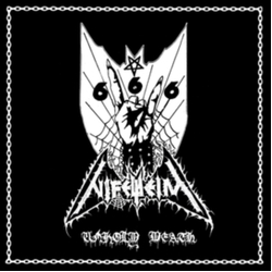 Nifelheim Unholy Death ULTRA CLEAR BLACK MARBLE VINYL LP