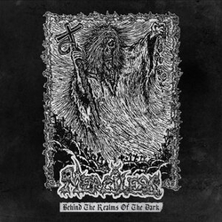 Merciless Behind The Realms Of The Dark 2ND PRESS GALAXY BONE BLACK VINYL LP