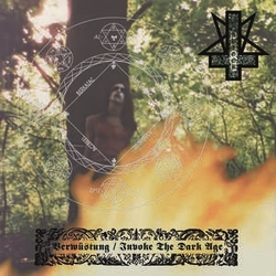 Abigor Verwustung / Invoke The Dark Age TRANSPARENT FIRE COLOURED VINYL LP